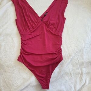 Express Fuchsia Bodysuit